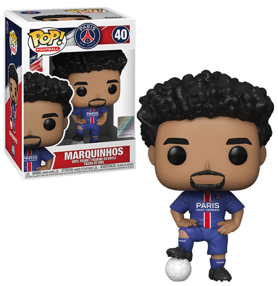 Figurine Football - Marquinhos PSG Pop 10cm - Funko