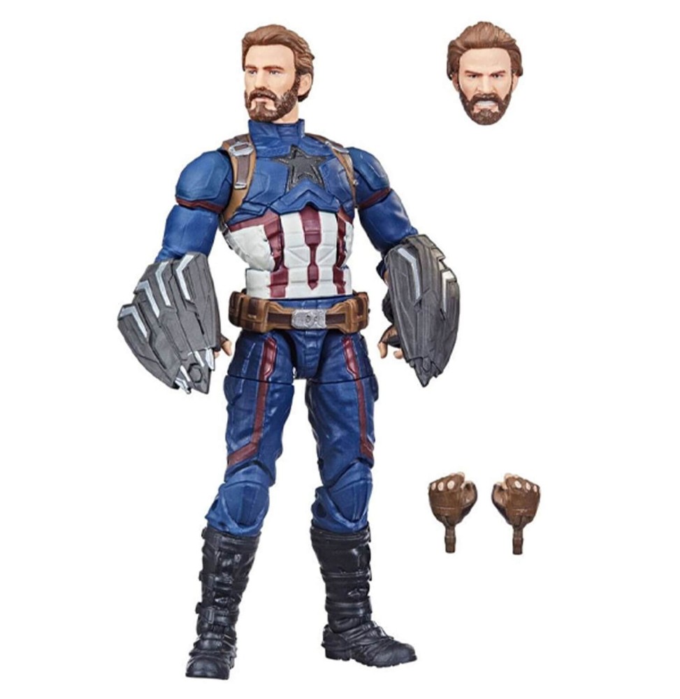 Figurine Marvel Legends Infinity - Captain America 15 cm