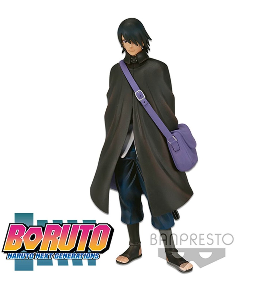 Figurine Boruto Naruto Next Generations - Sasuke Shinobi Relations Comeback 16cm