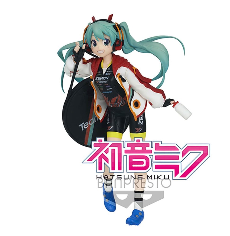 Figurine Hatsune Miku - Ukyo Racing Miku 2020 Team 17cm