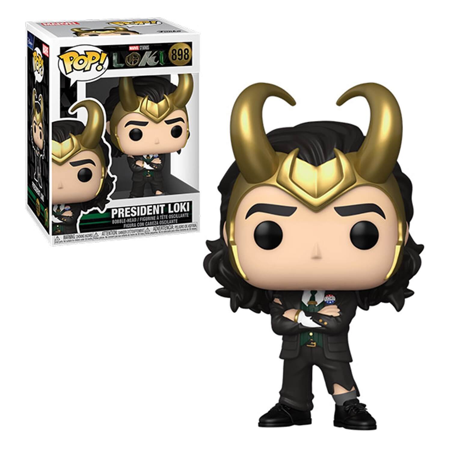 Figurine Marvel Loki - President Loki Pop 10cm - Funko