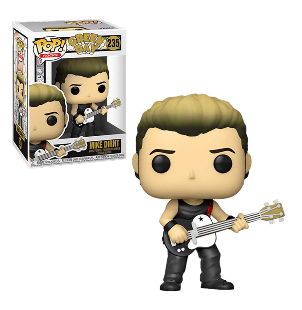 Figurine Rocks Green Day - Mike Dirnt Pop 10cm