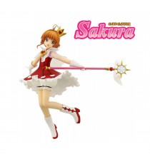 Figurine Cardcaptor Sakura - Sakura Rocket Beat Clear Card 19cm