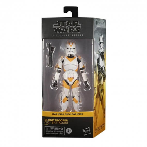 Figurine Star Wars Clone Wars - Clone Trooper Black Series 15cm