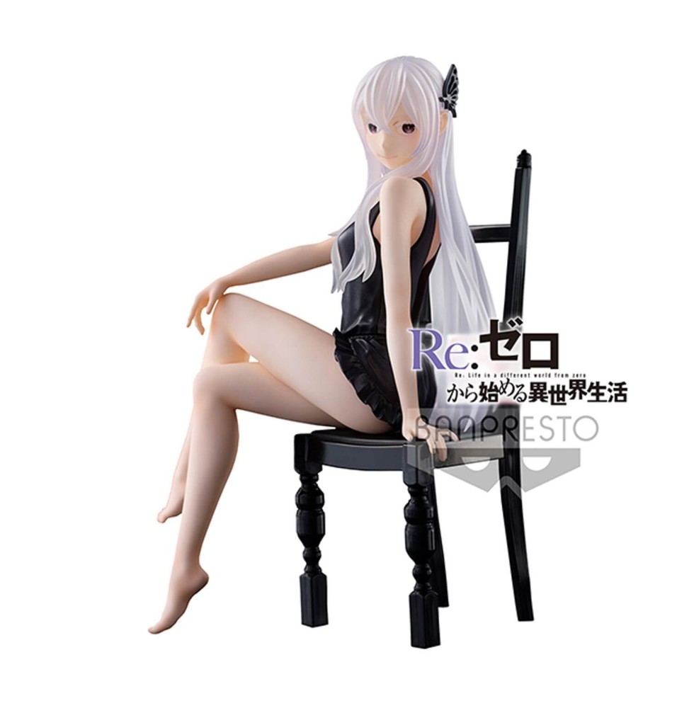 Figurine Re Zero Starting Life In Another World - Relax Time Echidna 21cm