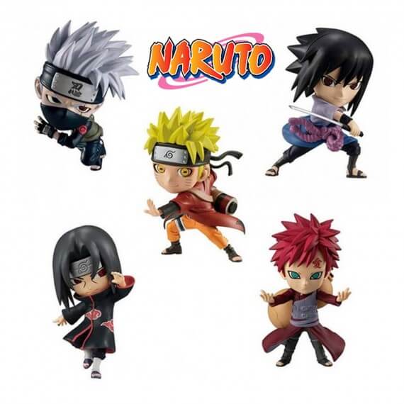 Figurine Naruto Chibi Masters - 1 boîte au hasard