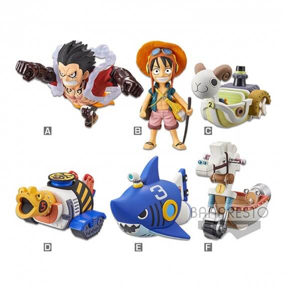 Figurine One Piece WCF Treasure Rally Vol 1 - 1 Boite Modèle aléatoire