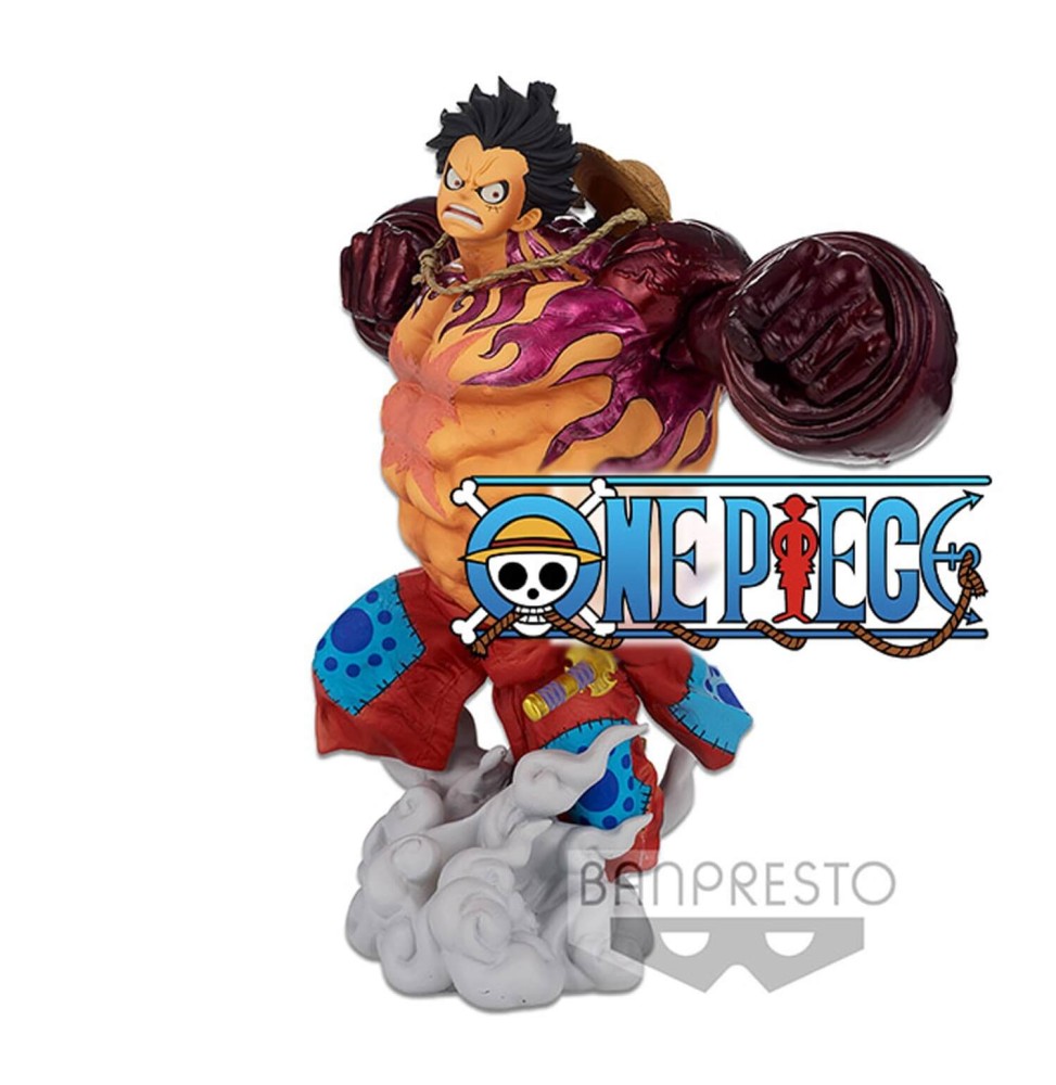 Figurine One Piece - Monkey D Luffy Gear 4 The Brush Master Stars Piece 22cm