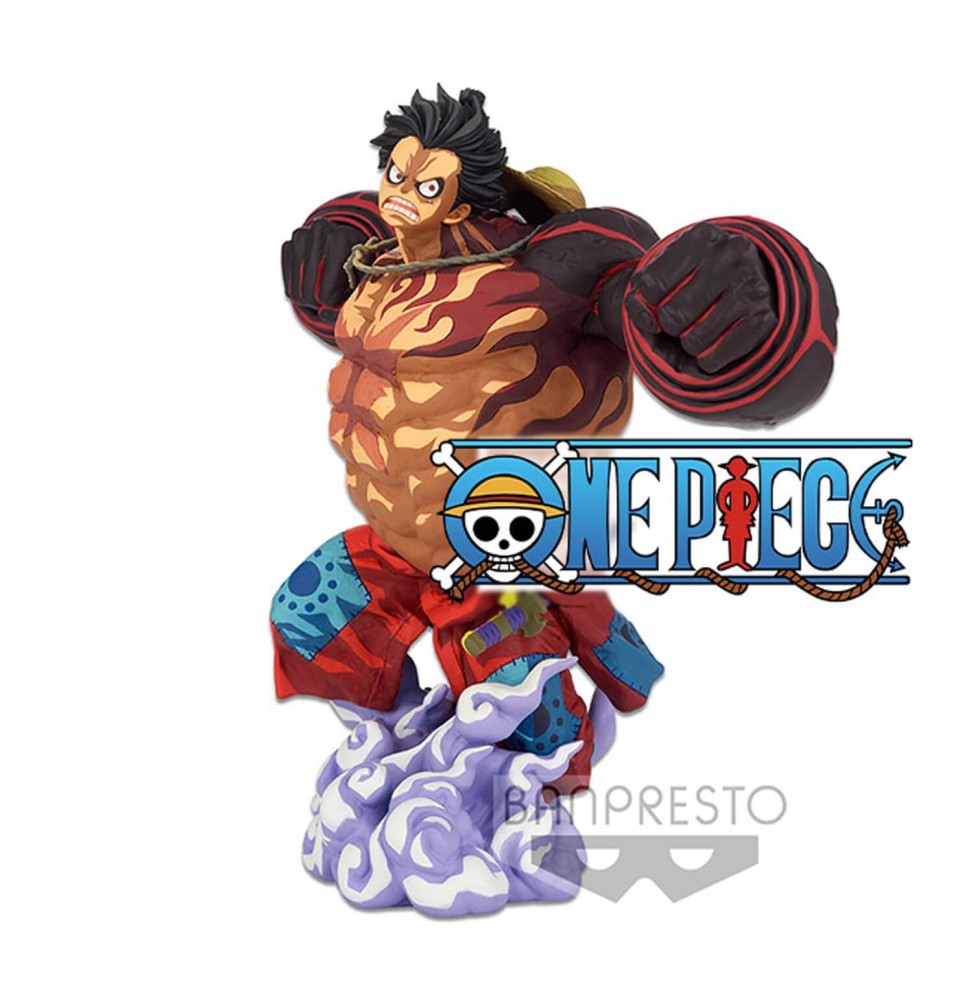 Figurine One Piece - Monkey D Luffy Gear 4 Two Dimensions Master Stars Piece 22cm