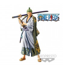 Figurine One Piece - Zoro Grandline Men Wanokuni Vol 2 DXF 17cm