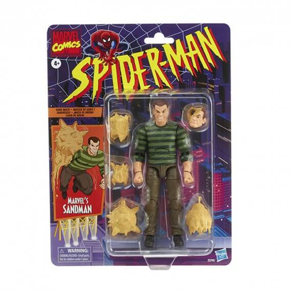 Figurine Marvel Legends - Retro Spider-Man Sandman 15cm