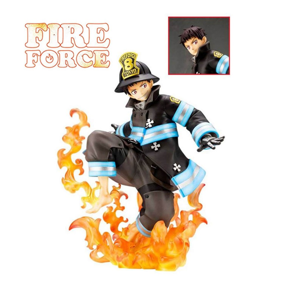 Figurine Fire Force - Shinra Kusakabe Gitd Artfxj 21cm