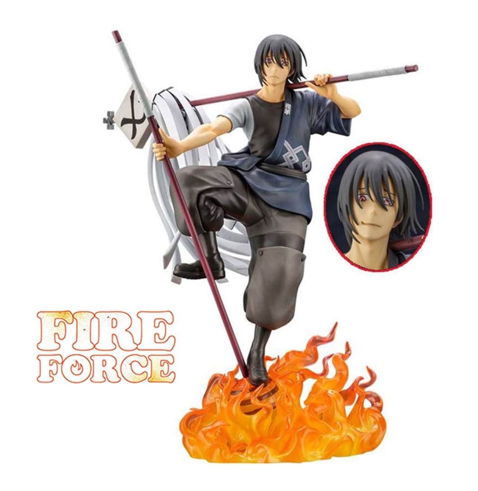 Figurine Fire Force - Shinmon Benimaru Bonus Edition Artfxj 27cm