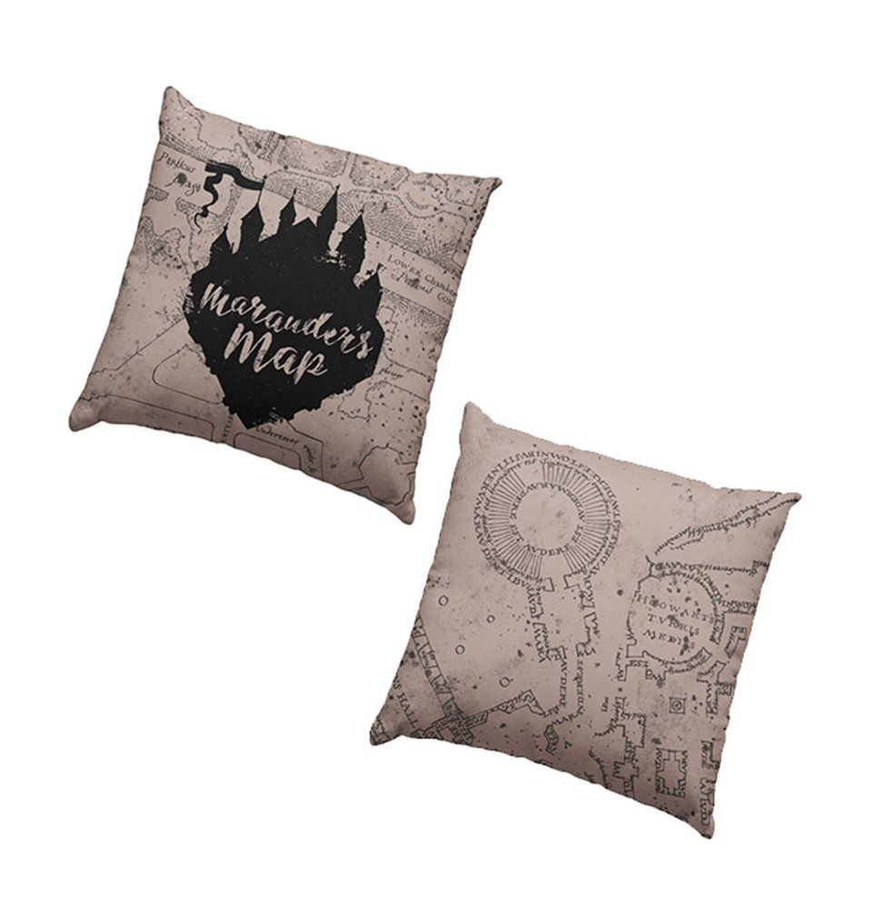 Coussin Harry Potter - Carte Du Marauder 45cm