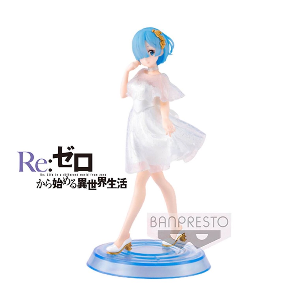 Figurine Re Zero Starting Life In Another World - Rem Serenus Couture 21cm