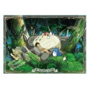 Puzzle Mon Voisin Totoro - Nap With Totoro 500 pcs