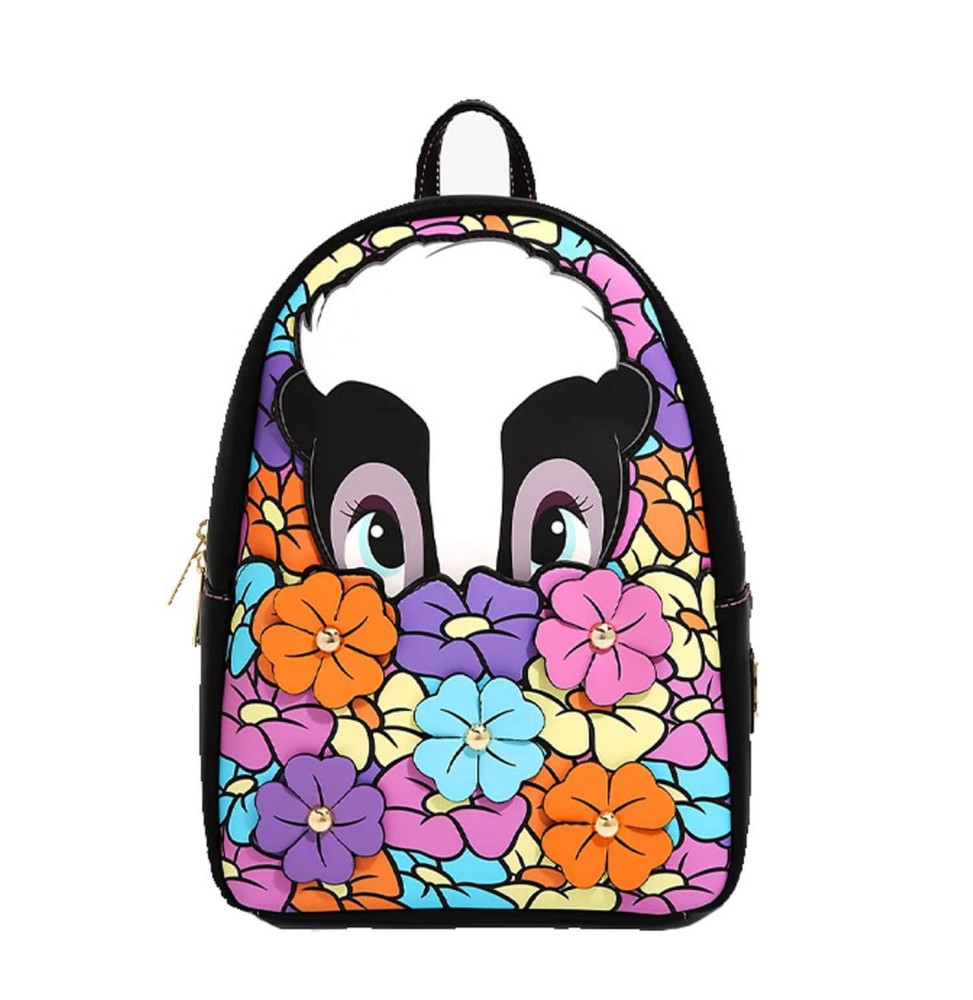 Mini Sac A Dos Disney - Bambi Skunk Flower