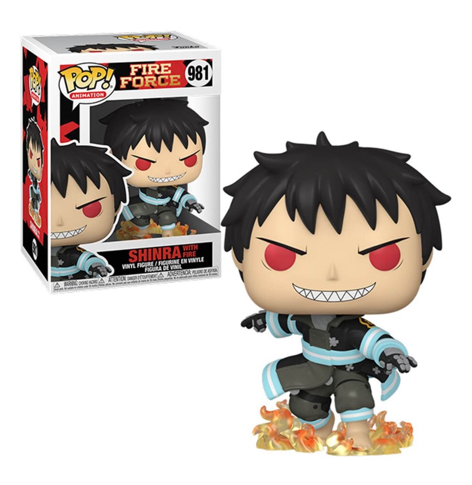 Figurine Fire Force - Shinra W/Fire Pop 10cm