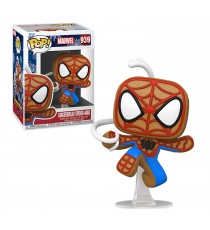 Figurine Marvel Holiday - Gingerbread Spider-Man Pop 10cm