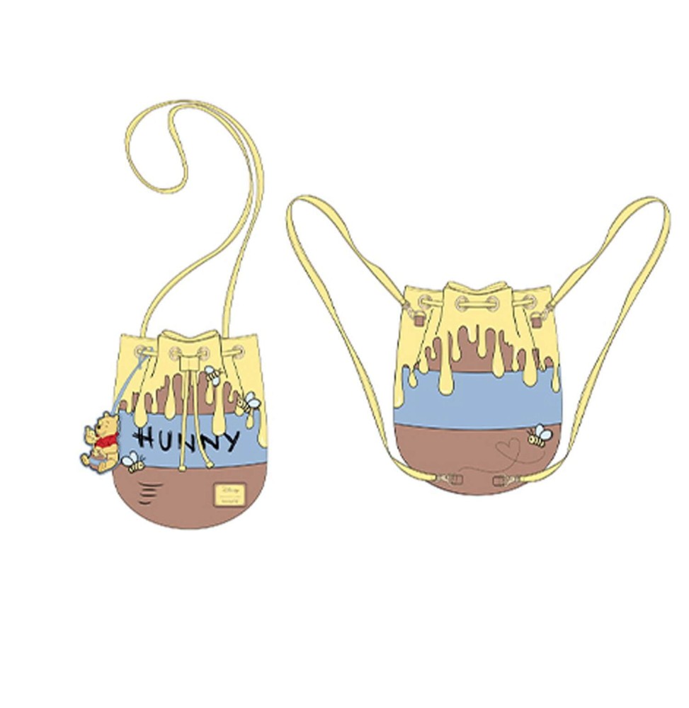 Mini Sac A Dos Disney - Winnie The Pooh 95Th Anniversary Honeypot Convertible Bucket