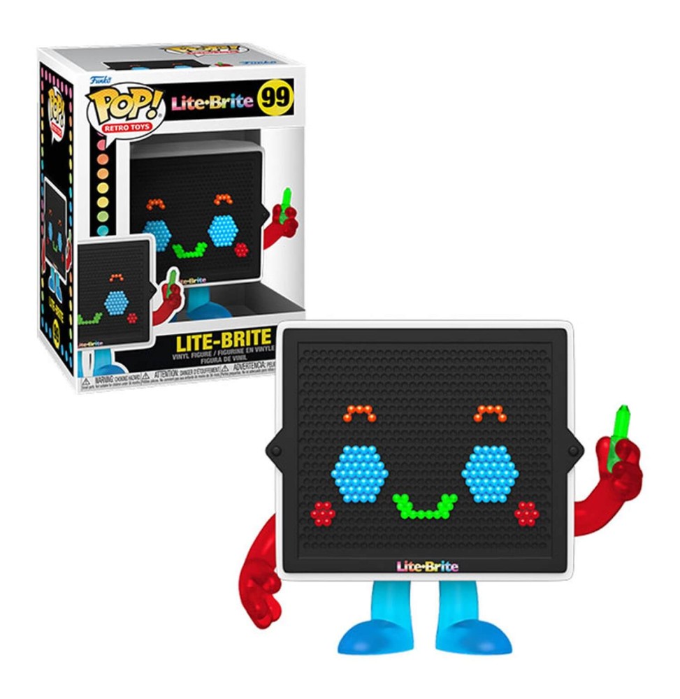 Figurine Hasbro Retro Toys - Lite Brite Board Pop 10cm