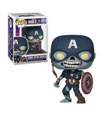 Figurine Marvel What If - Zombie Captain America Pop 10cm