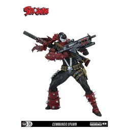 Boite Abimée - Figurine Spawn - Commando Spawn Color Tops 18cm