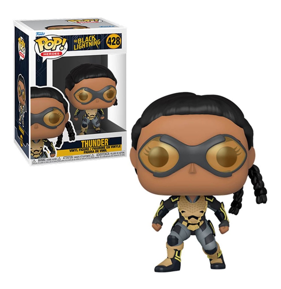 Figurine DC Black Lightning - Black Thunder Pop 10cm