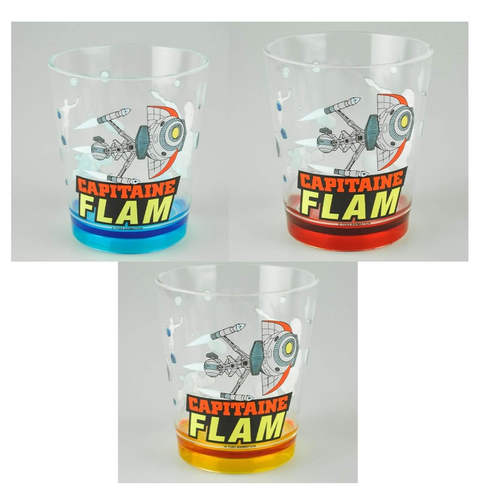 Verre Plastique Capitaine Flam - Cyberlabe Couleur Aléatoire