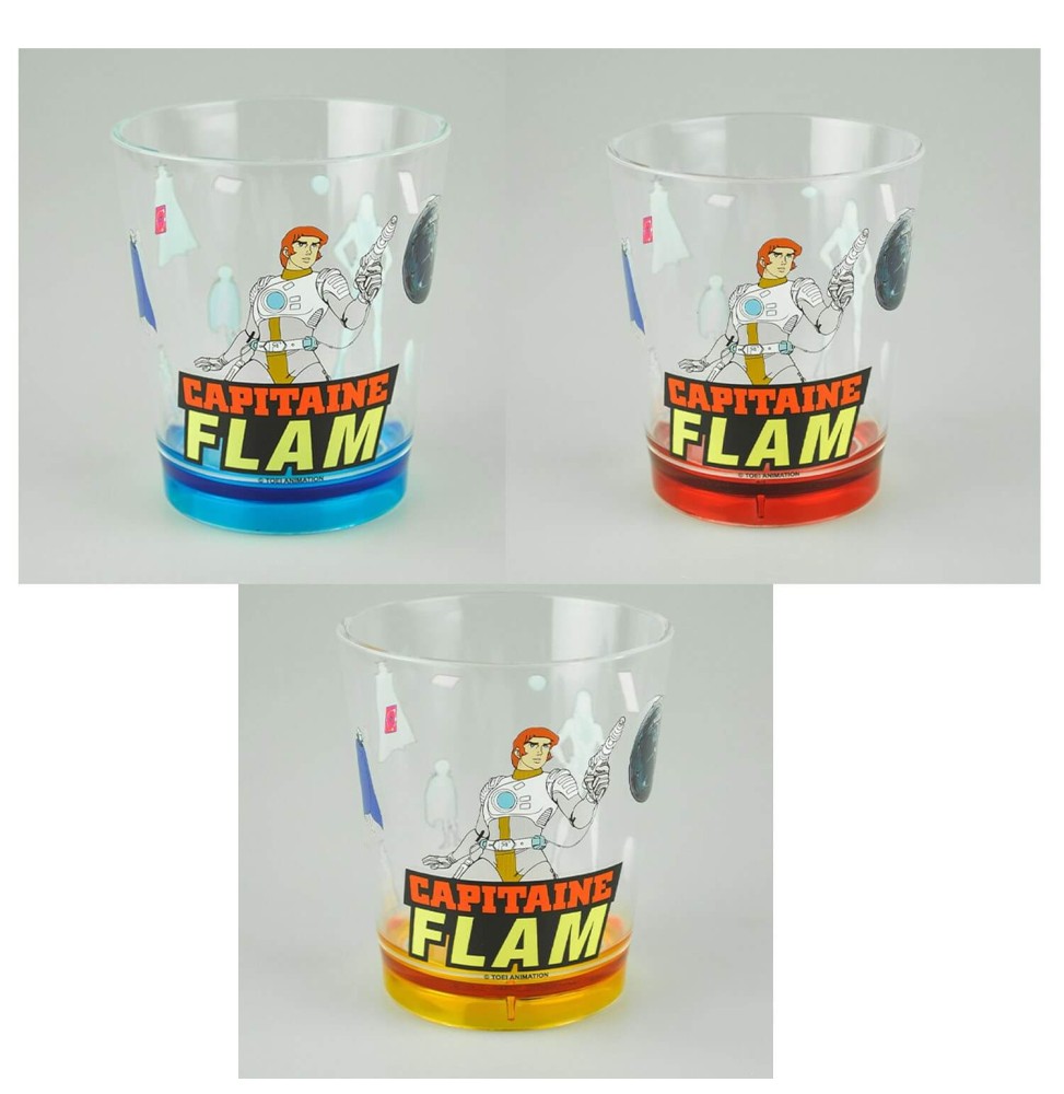 Verre Plastique Capitaine Flam - Curtis Buste Couleur Aléatoire