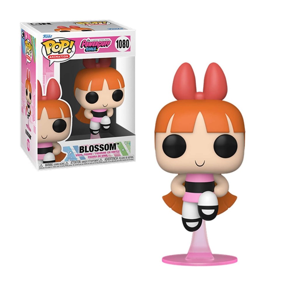 Figurine Powerpuff Girls Supers Nanas - Blossom Belle Pop 10cm