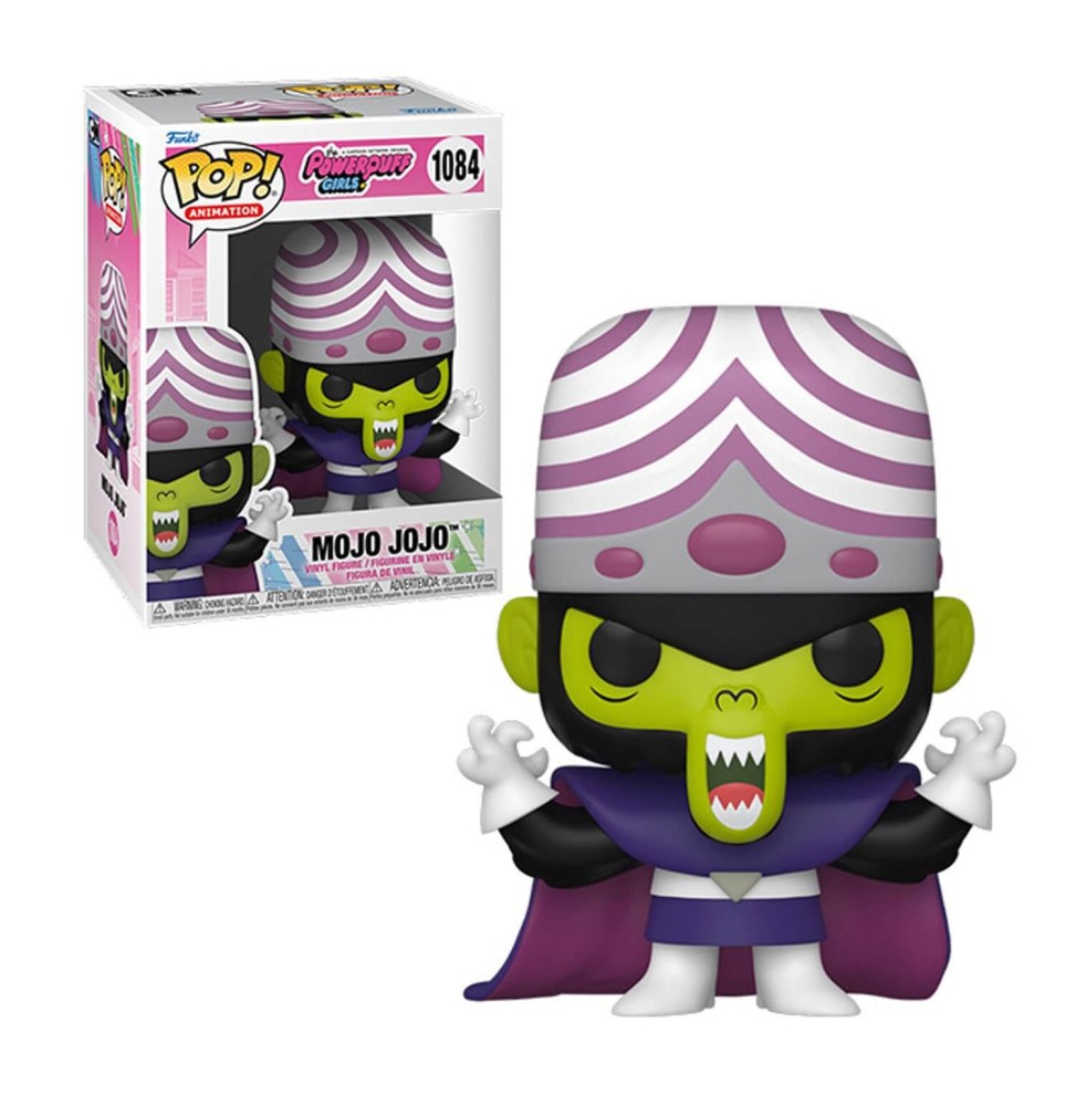 Figurine Powerpuff Girls Supers Nanas - Mojo Jojo Pop 10cm