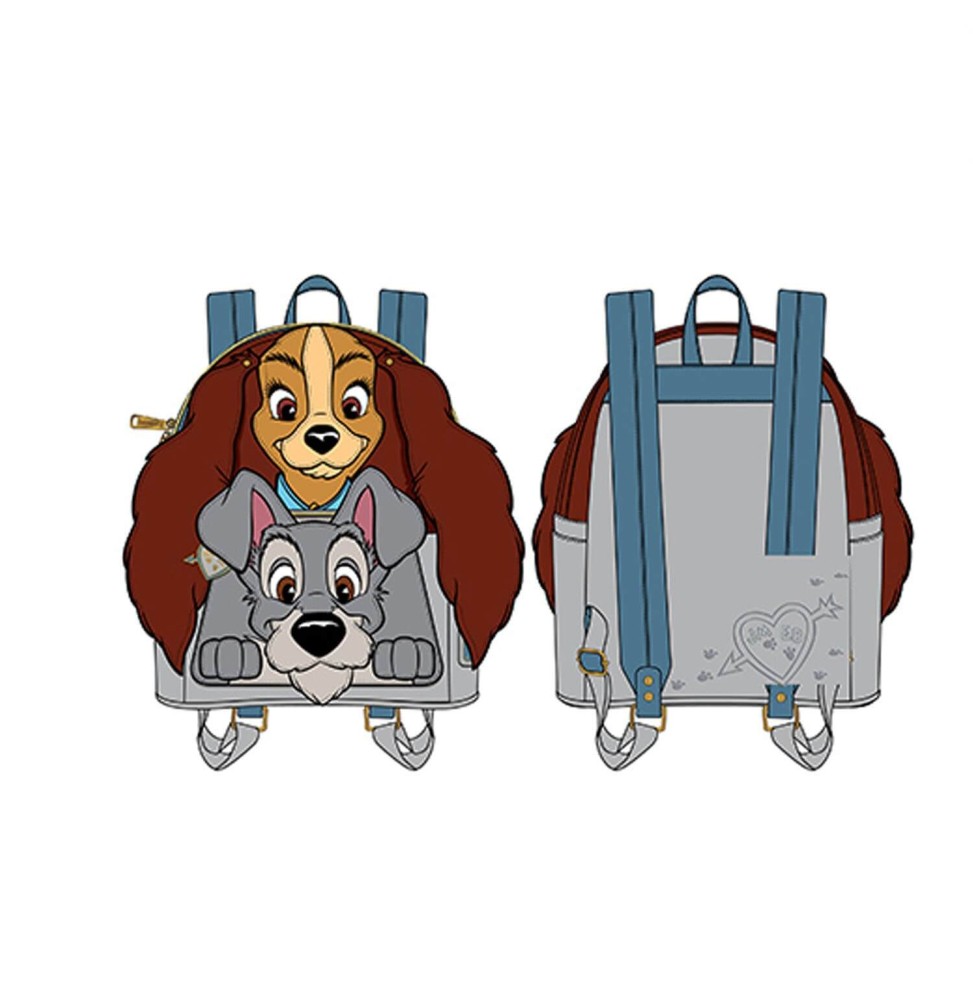 Mini Sac A Dos Disney - Lady And The Tramp Cosplay