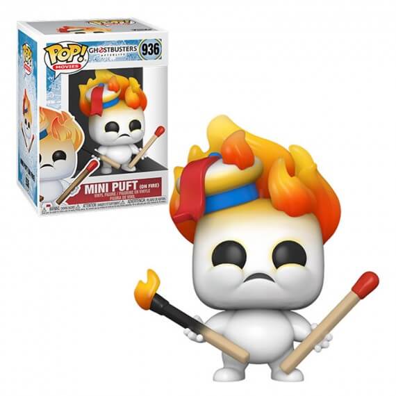 Figurine Ghostbusters Afterlife - Mini Puft On Fire Pop 10cm