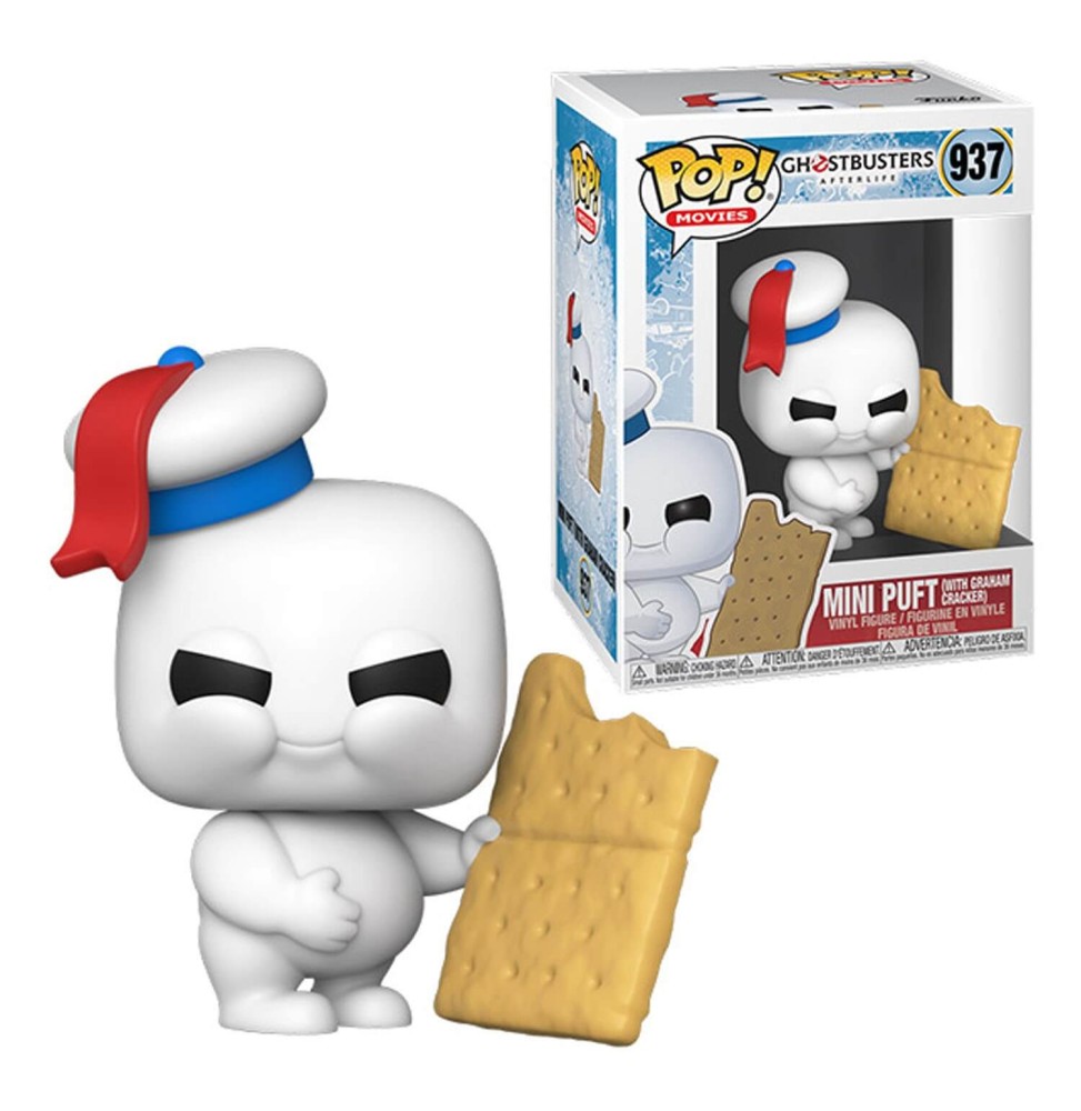 Figurine Ghostbusters Afterlife - Mini Puft W/ Graham Cracker Pop 10cm