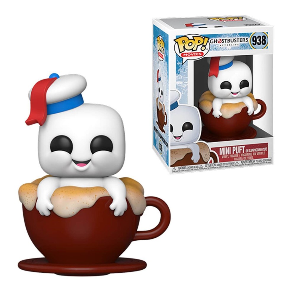 Figurine Ghostbusters Afterlife - Mini Puft In Cappuccino Cup Pop 10cm