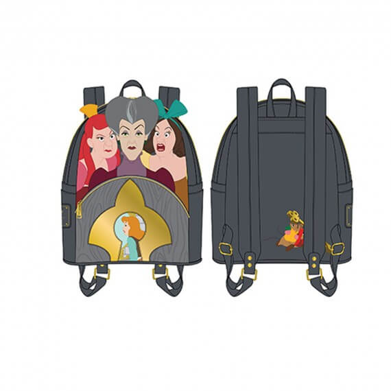Mini Sac A Dos Disney - Villains Scene Evil Stepmother And Step Sisters