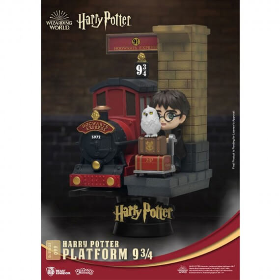 Diorama Harry Potter - Platform 9 3/4 D-Stage 15cm