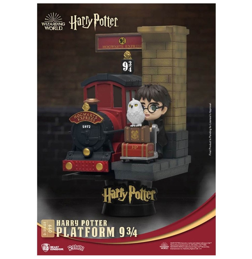 Diorama Harry Potter - Platform 9 3/4 D-Stage 15cm