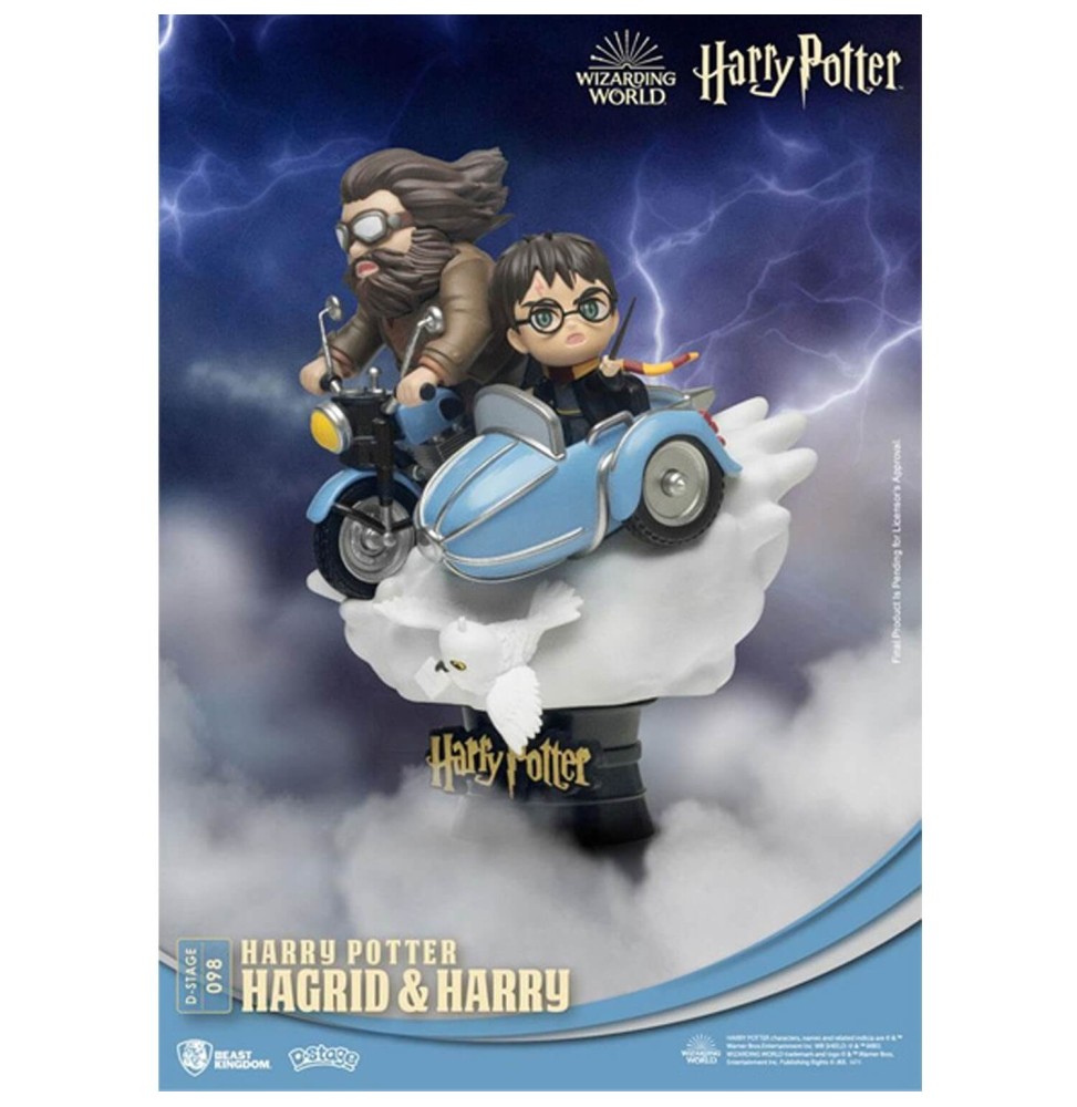 Diorama Harry Potter - Hagrid & Harry D-Stage 15cm