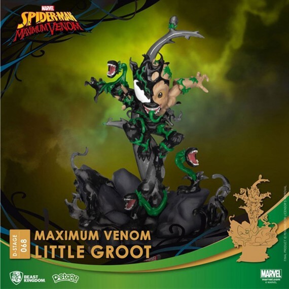 Diorama Marvel - Venom Baby Groot D-Stage 16cm