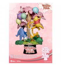 Diorama Disney - Winnie The Pooh / Winnie L'Ourson Cherry Blossom D-Stage 15cm