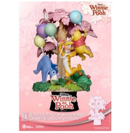 Diorama Disney - Winnie The Pooh / Winnie L'Ourson Cherry Blossom D-Stage 15cm