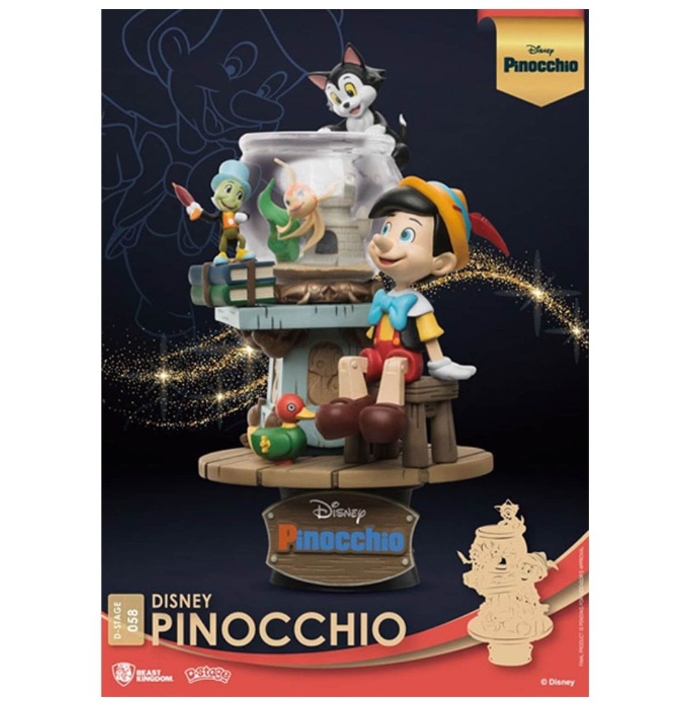 Diorama Disney - Pinocchio D-Stage 15cm