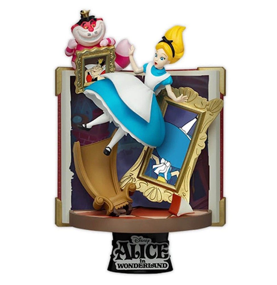 Diorama Disney - Story Book Alice In Wonderland D-Stage 15cm