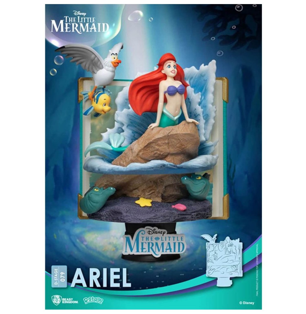 Diorama Disney - Story Book Ariel D-Stage 15cm