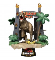 Diorama Jurassic Park - Park Gate D-Stage 15cm