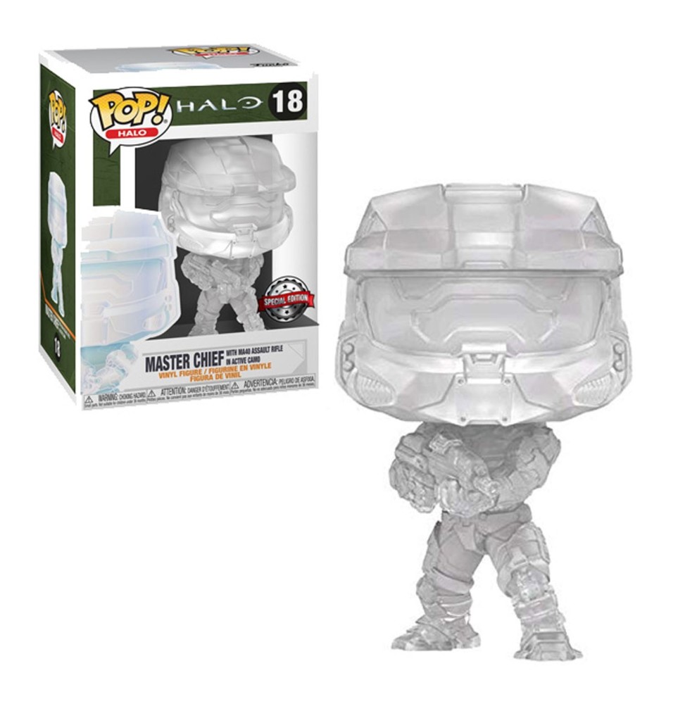 Figurine Halo Infinite - Master Chief In Active Camo Exclu Pop 10cm