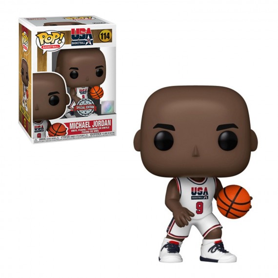 Figurine NBA - Michael Jordan 1992 USA Pop 10cm
