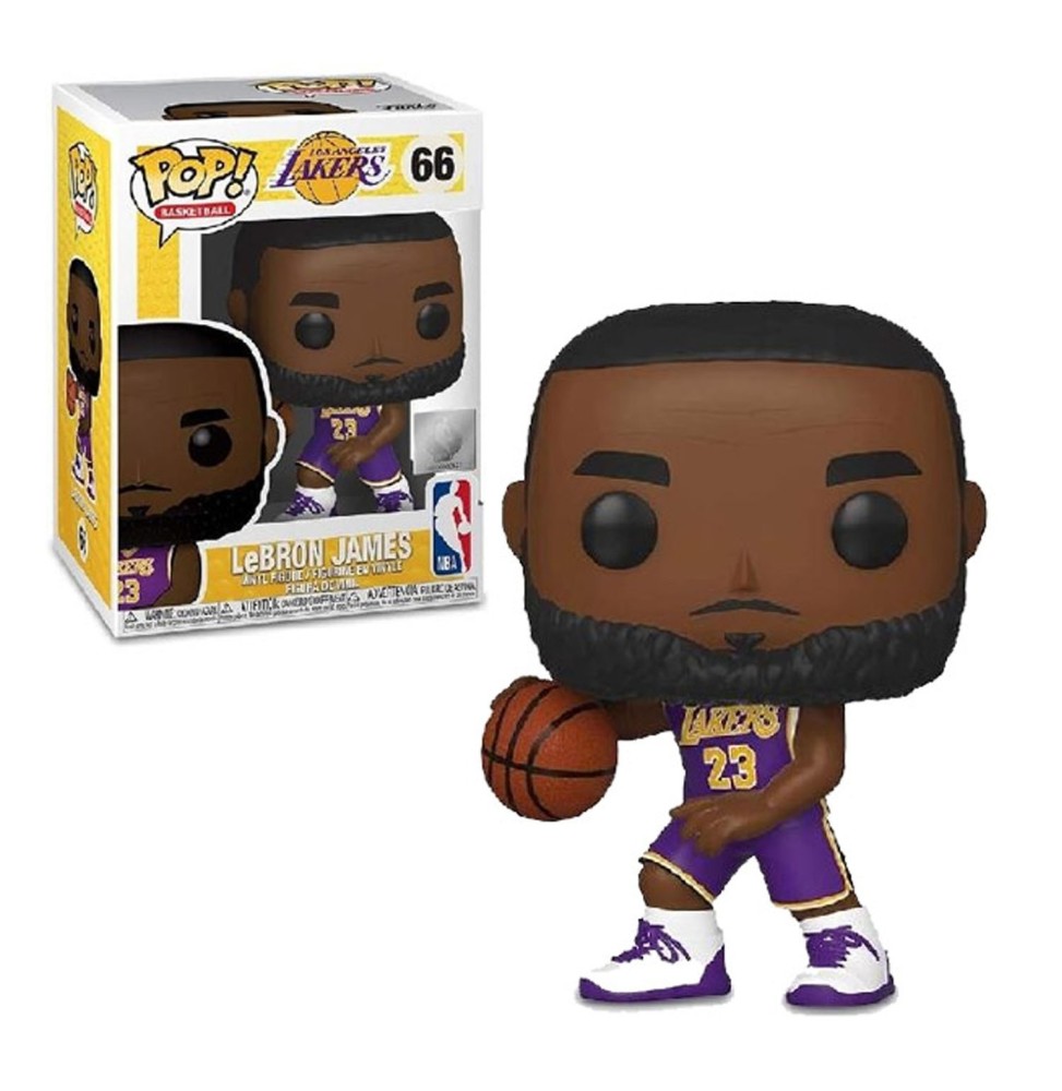 Figurine NBA - Lakers Lebron James Pop 10cm